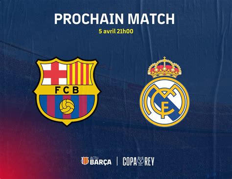 fc barcelone prochain match